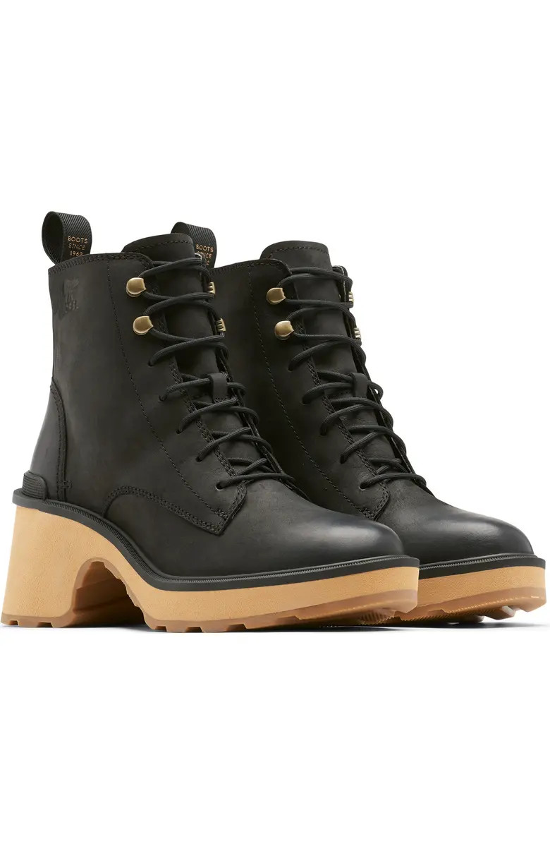 Hi-Line Waterproof Lace-Up Boot (Women) | Nordstrom Rack