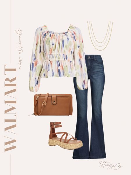 Walmart fashion - new arrivals

Flare jeans - Sofia Vergara - crossbody purse - wallet - espadrilles floral blouse - Easter outfit  

#LTKunder50 #LTKstyletip #LTKshoecrush