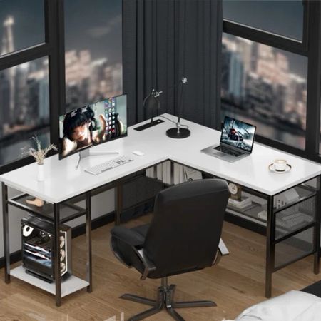 Shop L-shaped tables! The Walenty 47.2'' Desk is ON SALE and is under $120.

Keywords: L-shaped table, writing desk, office#LTKSpringSale

#LTKfamily #LTKhome