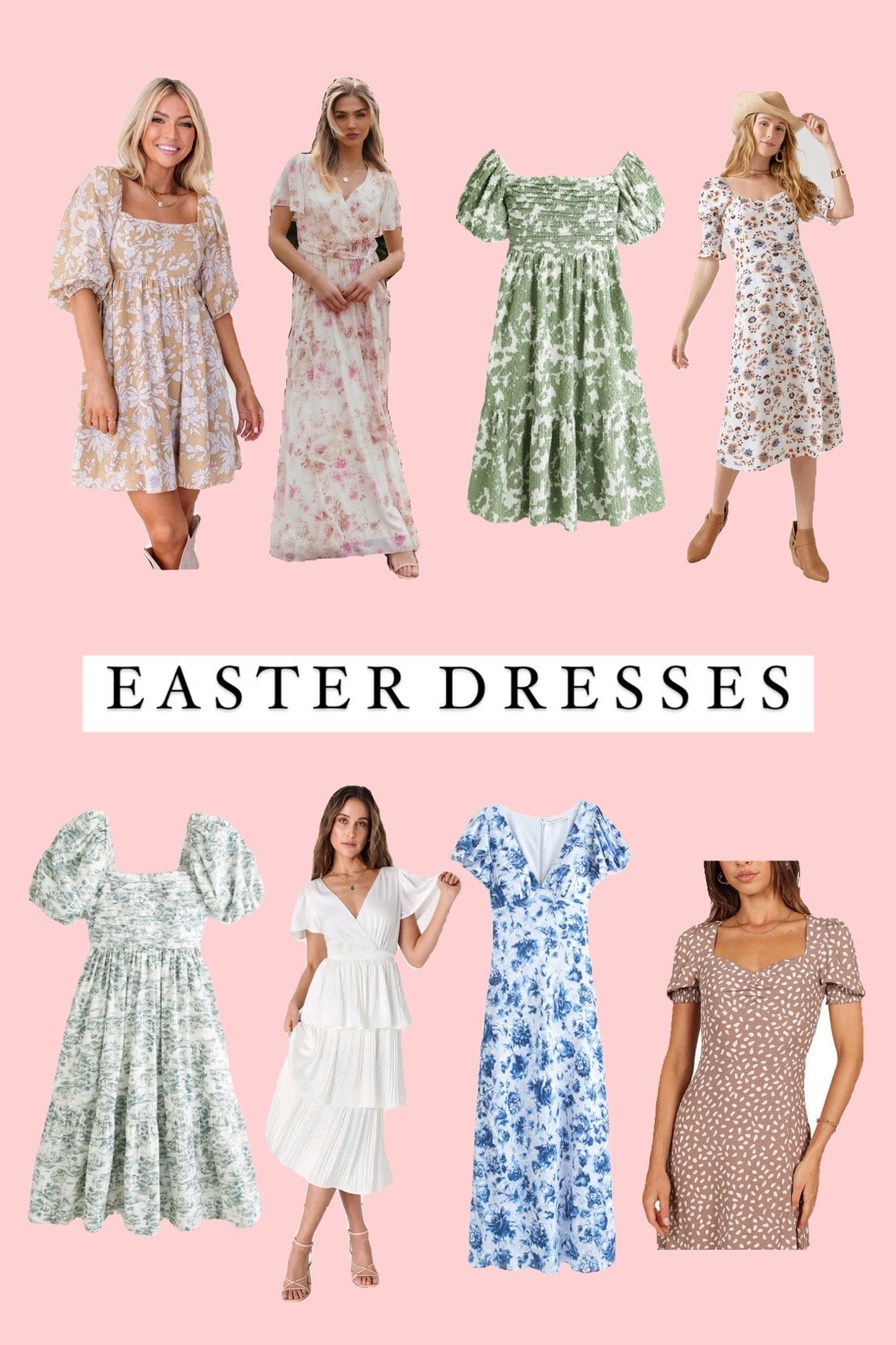 Easter Dresses starting as low as $15!



#LTKsalealert #LTKstyletip #LTKSeasonal