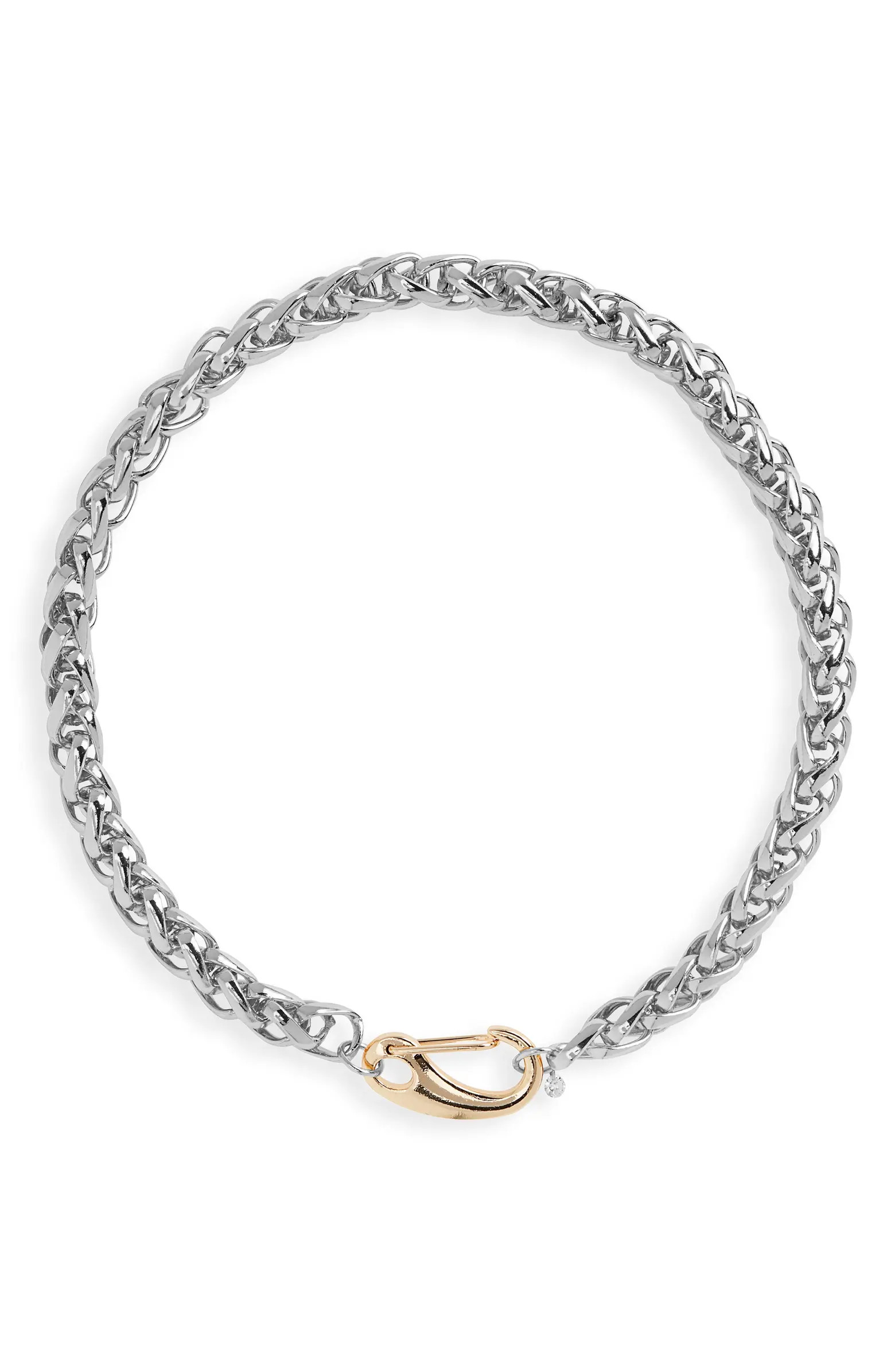 Nordstrom Woven Wheat Chain Collar Necklace | Nordstrom | Nordstrom