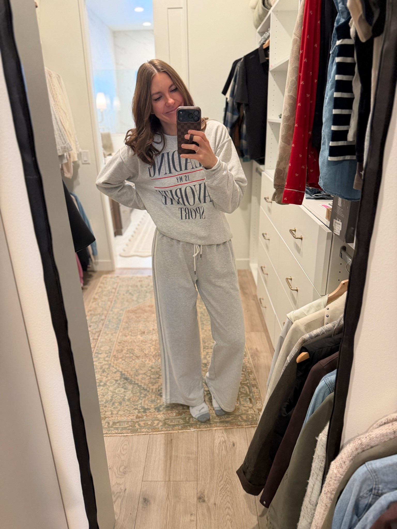 Reading is my favorite sport sweatshirt and the coziest sweatpants. Wearing a M in both!

#LTKootd #LTKgrwm #LTKdayinmylife