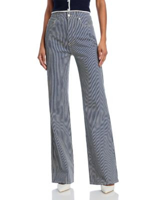 Crosbie High Rise Wide Leg Jeans in Solstice Stripe | Bloomingdale's (US)