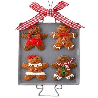 6" CLAY GINGERBREAD COOKIE SHEET ORNAMENT | Michaels | Michaels Stores