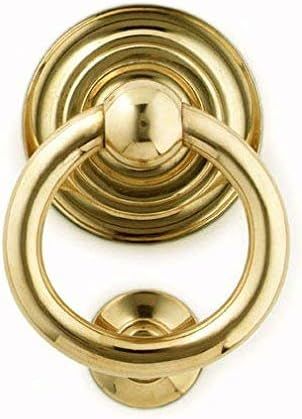 Jefferson Brass Classic Ring Door Knocker (Lacquered) | Amazon (US)
