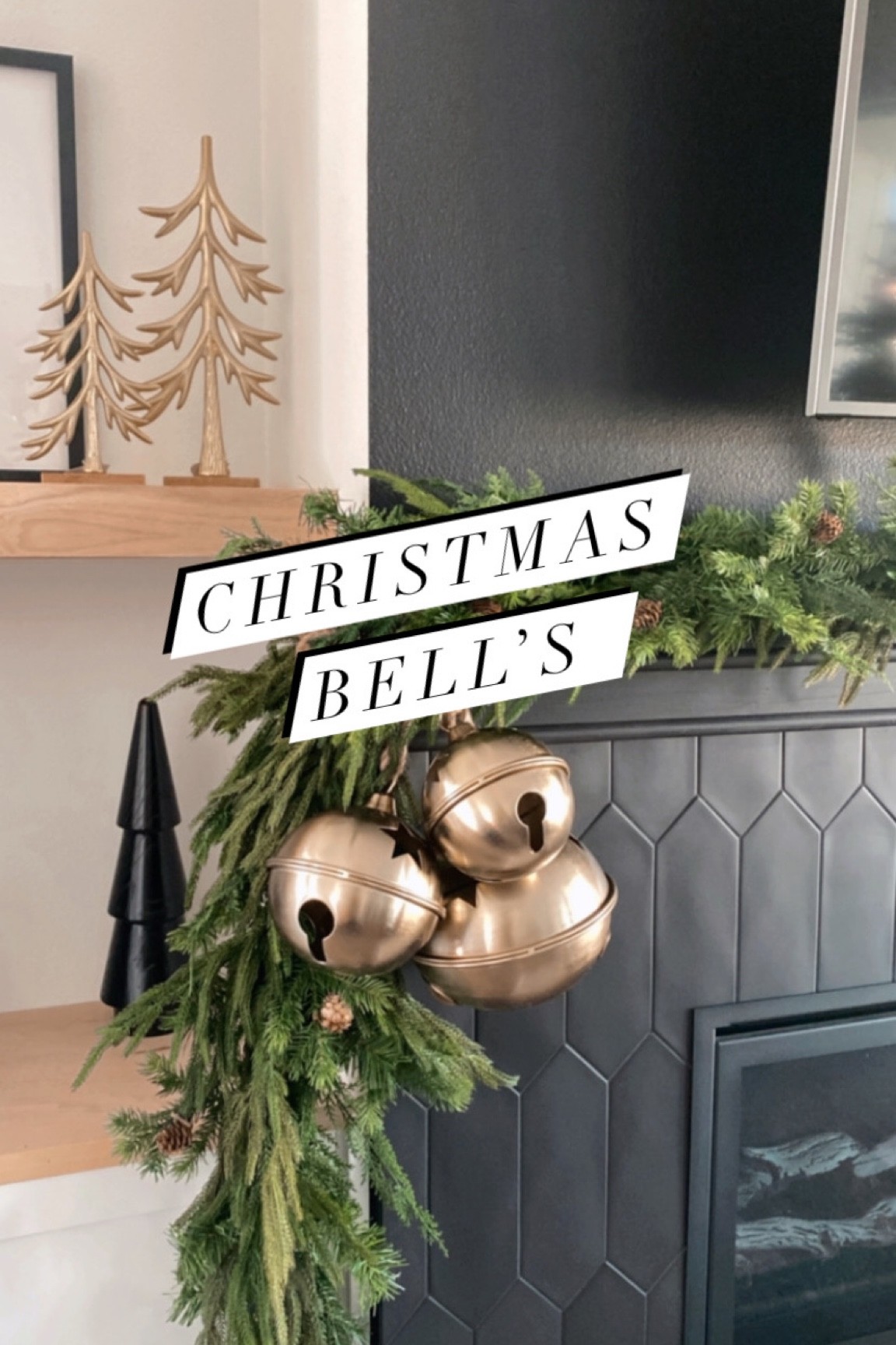Holiday decor, holiday bells, Christmas bells, Christmas decor, bells, gold bells, garland, Christmas garland 

#LTKHoliday #LTKstyletip #LTKunder50