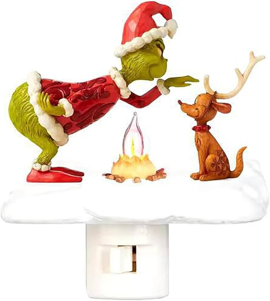 Funny Christmas Night Light, Green Monster Elf Plug-in Wall Light with Switch, Holiday Decor for ... | Amazon (US)