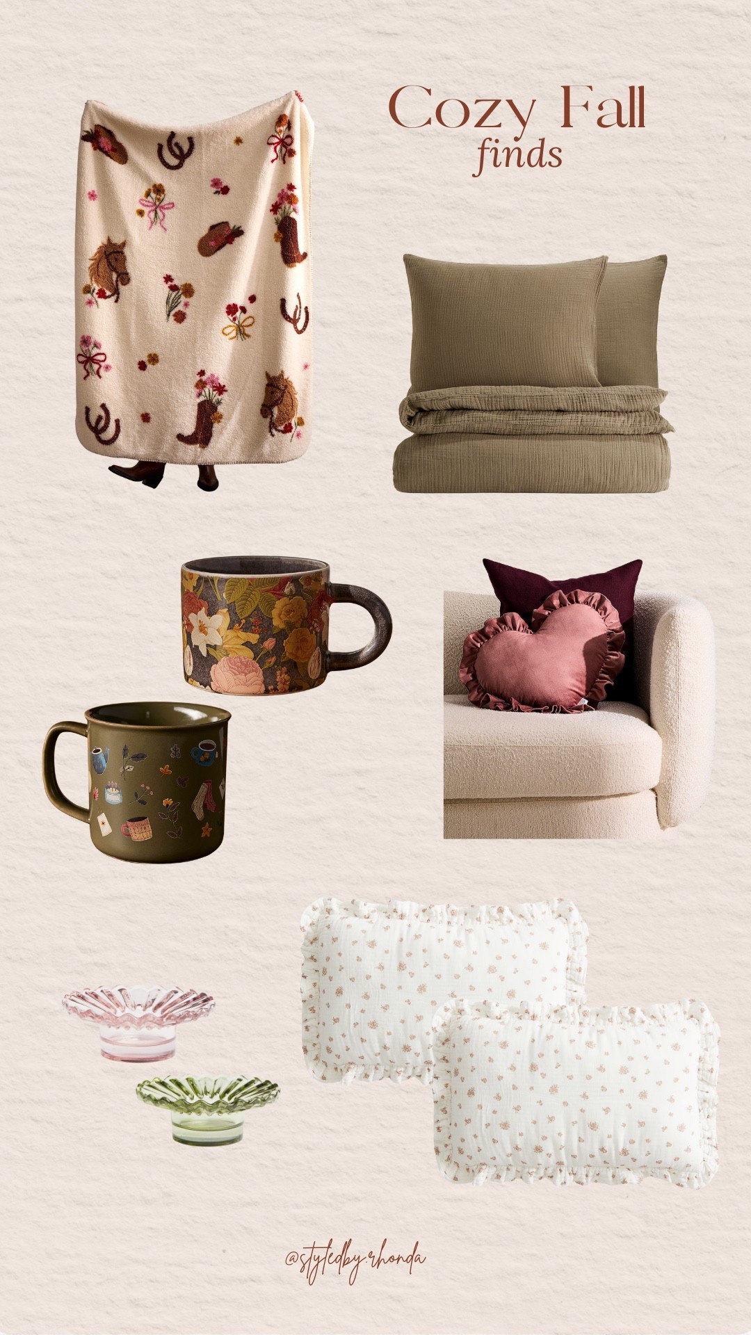 my latest little fall haul 🥹🍂 can’t wait for it to arrive!!
 
fall decor, fall bedding, cozy home decor, throw blanket, candle holders, bedroom decor 

#LTKSeasonal #LTKHome #LTKStyleTip