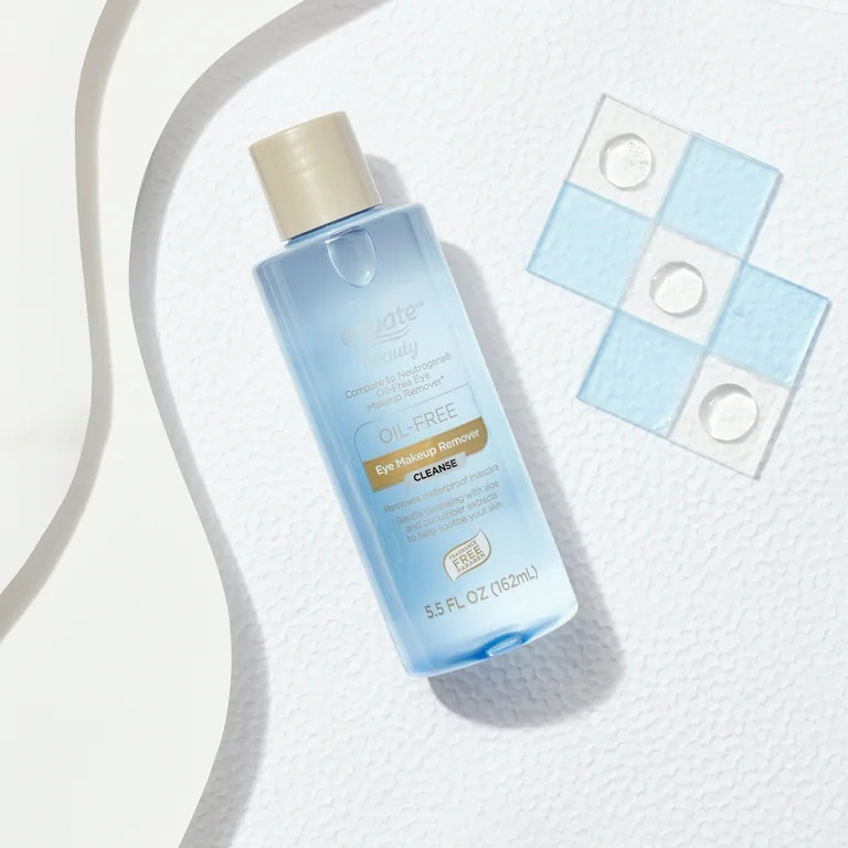 Equate Beauty Oil-Free Eye Makeup Remover, 5.5 Fl oz - Walmart.com | Walmart (US)