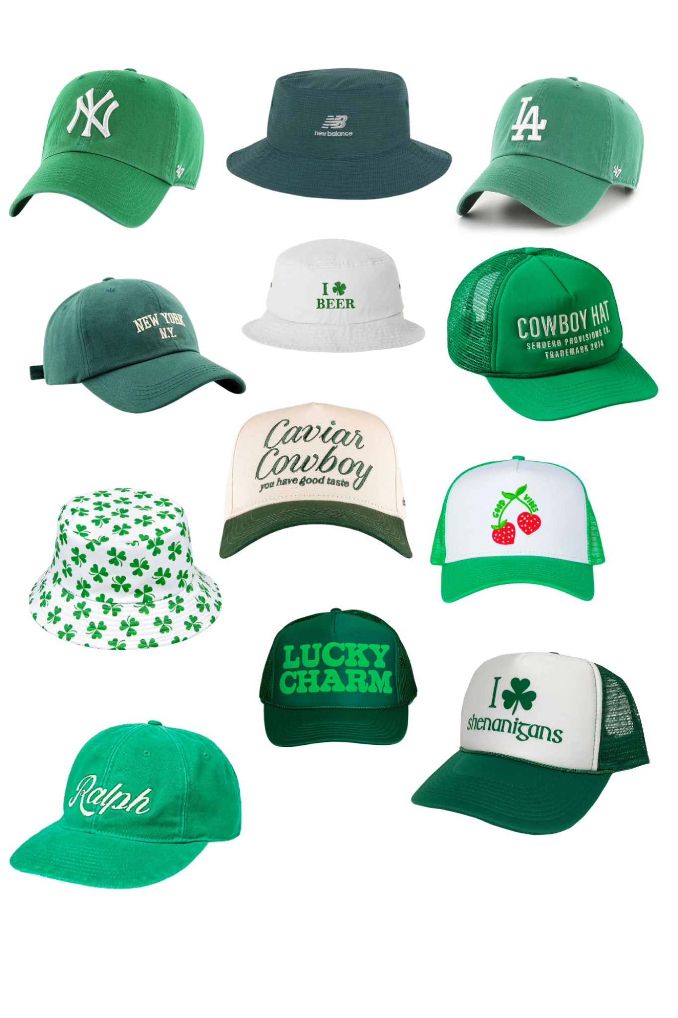 ST PADDYS DAY HATS 🤍