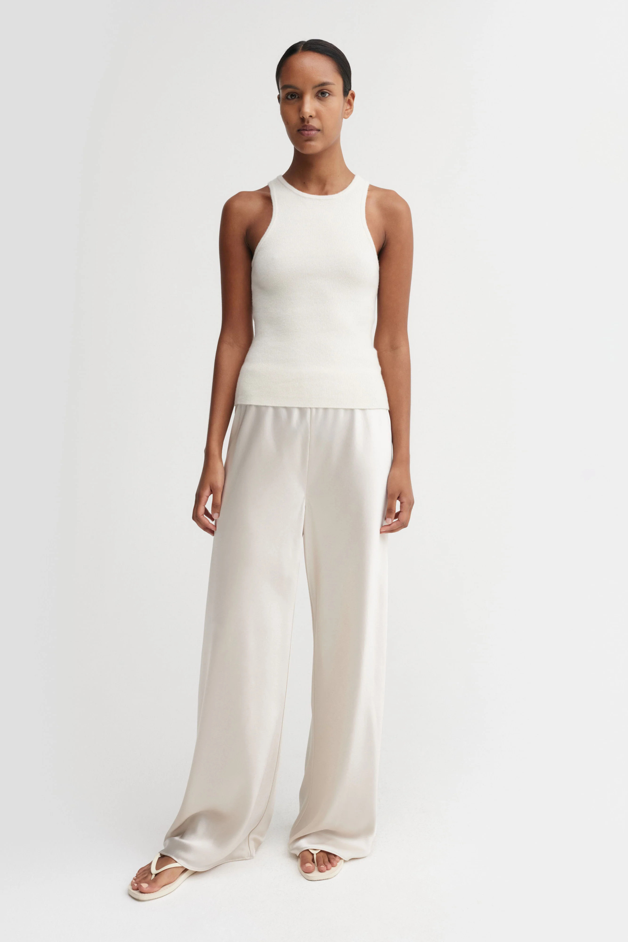 Luna Tank Top, cream | Almada Label