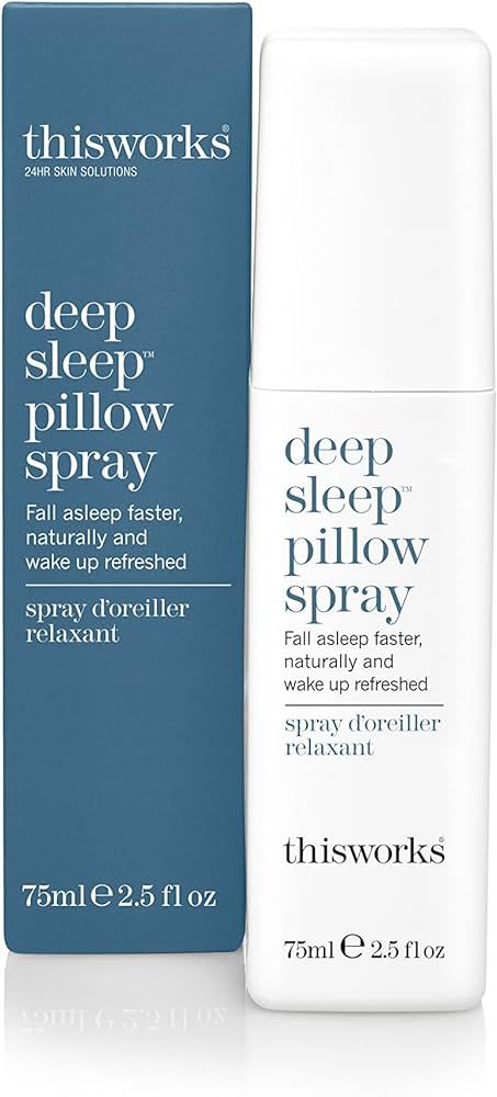 thisworks Deep Sleep Pillow Spray: Natural Sleep 75ml, 2.5 fl oz | Amazon (US)