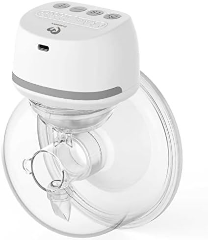 Bellababy Wearable Breast Pump Hands Free Low Noise, Breastfeeding Electric Breast Pump Comes with 2 | Amazon (US)
