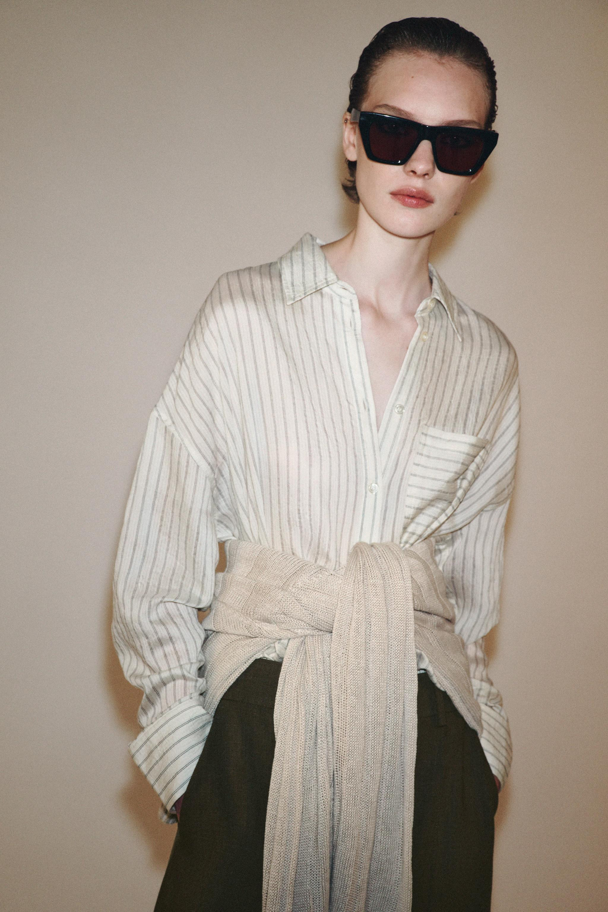 ZW COLLECTION STRIPED SHIRT | Zara UK