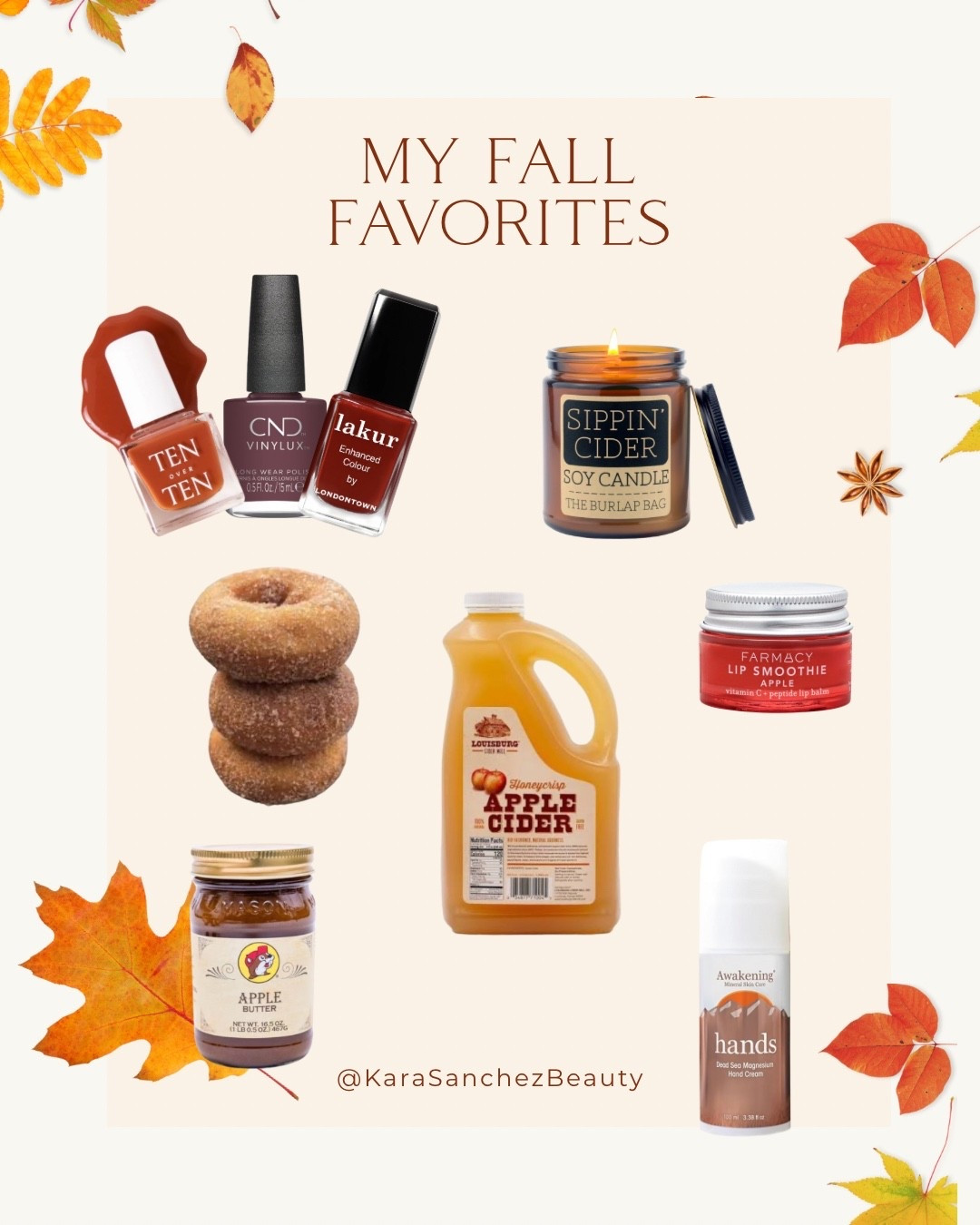My TOP TIER picks for fall 2025 including scents, nails, food and beauty  

#LTKSeasonal #LTKBeauty #LTKHome
