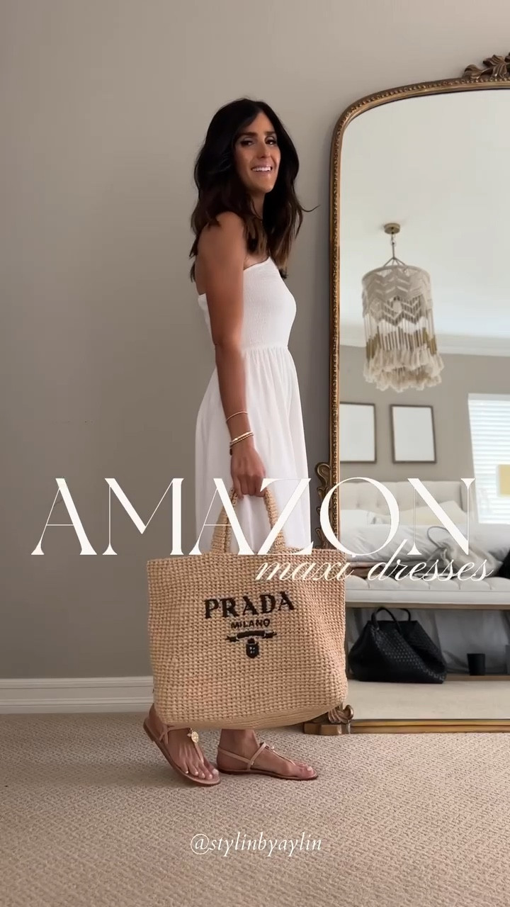 Amazon maxi dresses, I’m just shy of 5’7 wearing the size S dresses. #StylinbyAylin #Aylin 

#LTKStyleTip #LTKFindsUnder100 #LTKFindsUnder50