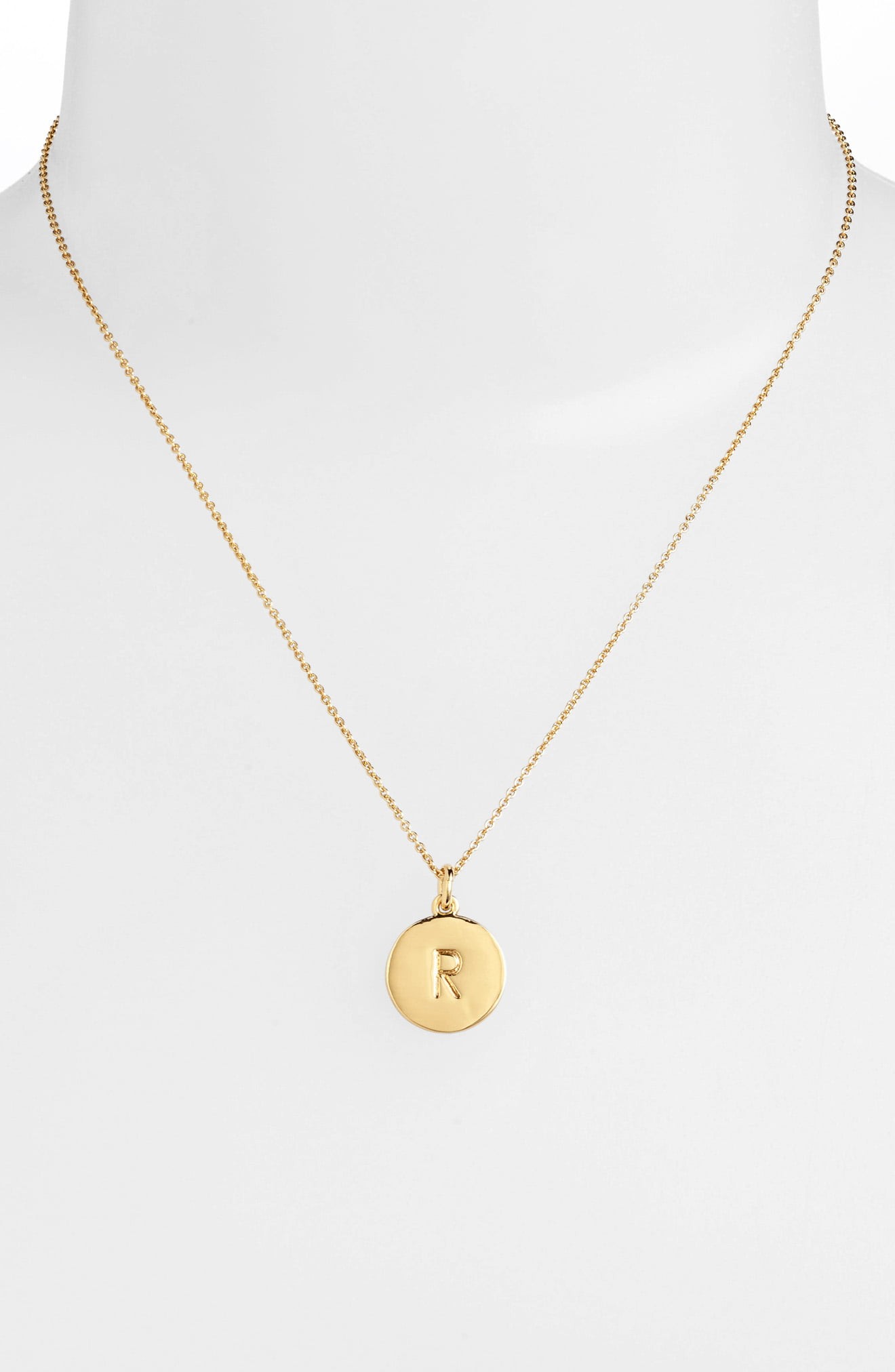 kate spade new york one in a million initial pendant necklace | Nordstrom