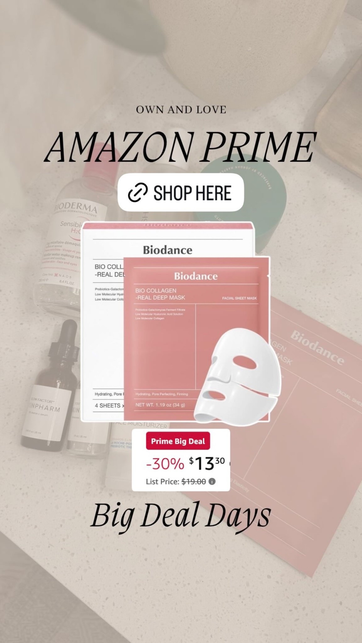 Amazon prime big deal days sale! Beauty and skincare favorites for hydrated and glowy skin.

#LTKBeauty #LTKSaleAlert