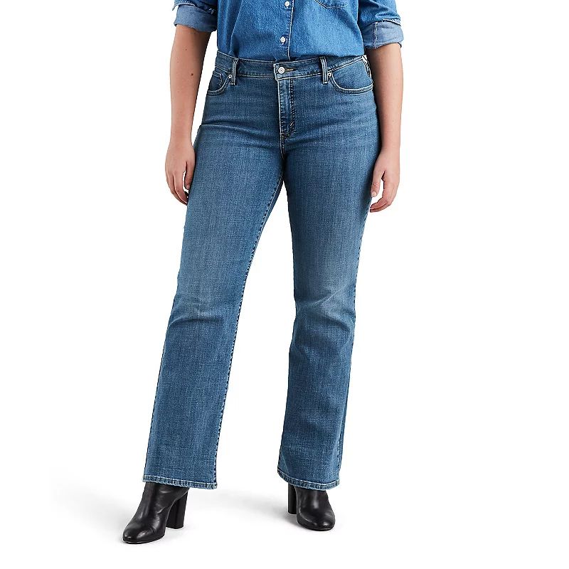 Plus Size Levi's Classic Fit Bootcut Jeans, Women's, Size: 22 - Regular, Med Blue | Kohl's