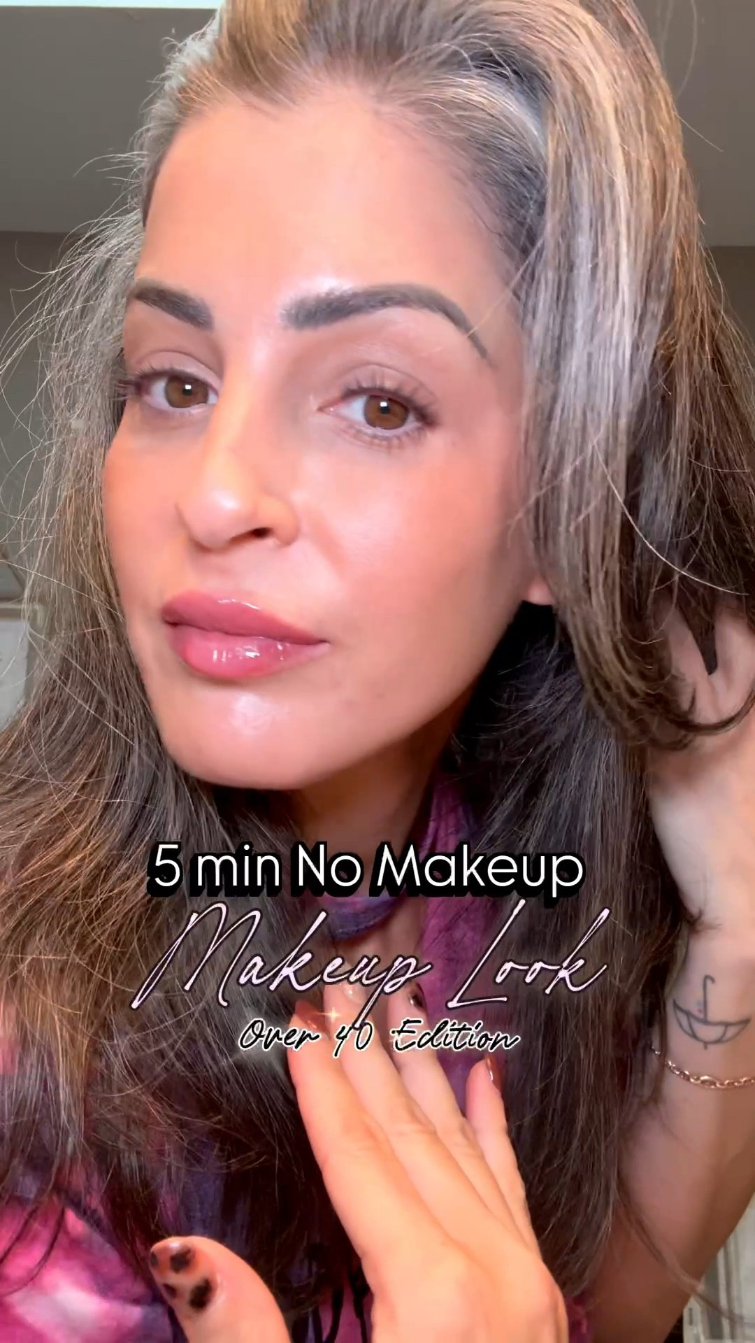 5 Min No Makeup Makeup Look- Over 40 Edition💕💄

Products Used:
Thayers Milky Toner
Dr. G’s clear Soothing Cream
Tarte Under Eye Corrector -Medium Peach
Tarte Paw Brush 
Armani Luminous Silk Concealer - 4.5
Bobbi Brown Pot Rouge for Lip & Cheeks
Two Faced Chocolatte Matte Bronzer
Canmake Eyelash Curl
Prime Lash by Prime Prometics - Color Mulberry
Dr. Devgan Platinum Lip Plump

All Linked on my LTK🛍️



#LTKOver40 #LTKBeauty #LTKStyleTip