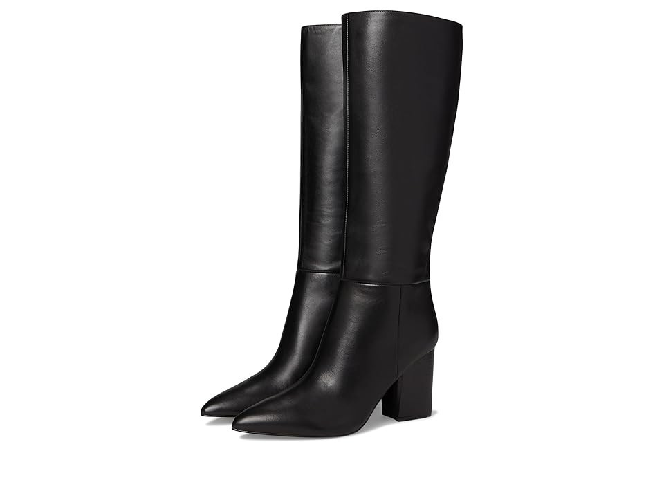 Nine West Peachey Women's Boots Black Leather : 11 M | Zappos