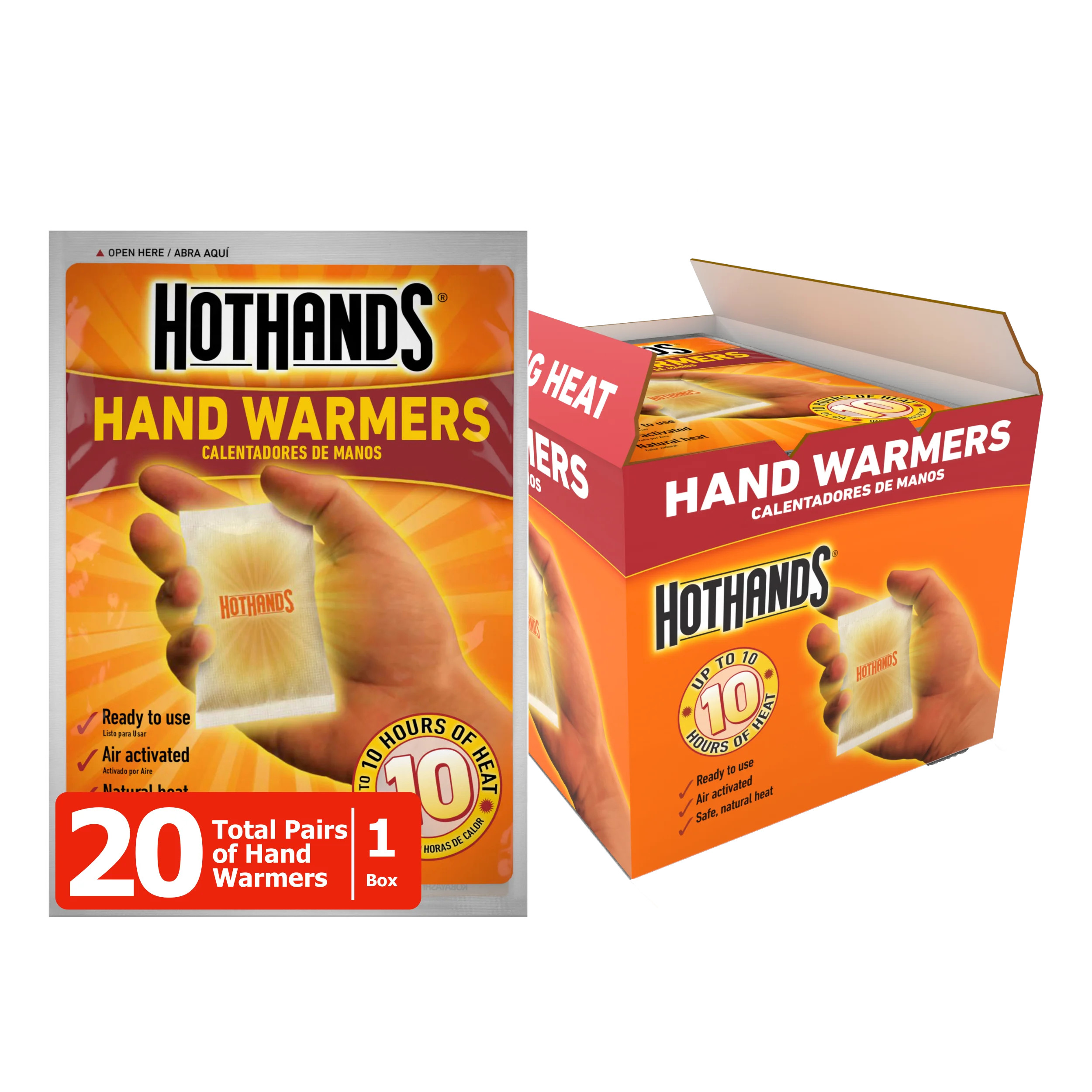 HotHands Hand Warmer 20-Pair Value Pack | Walmart (US)