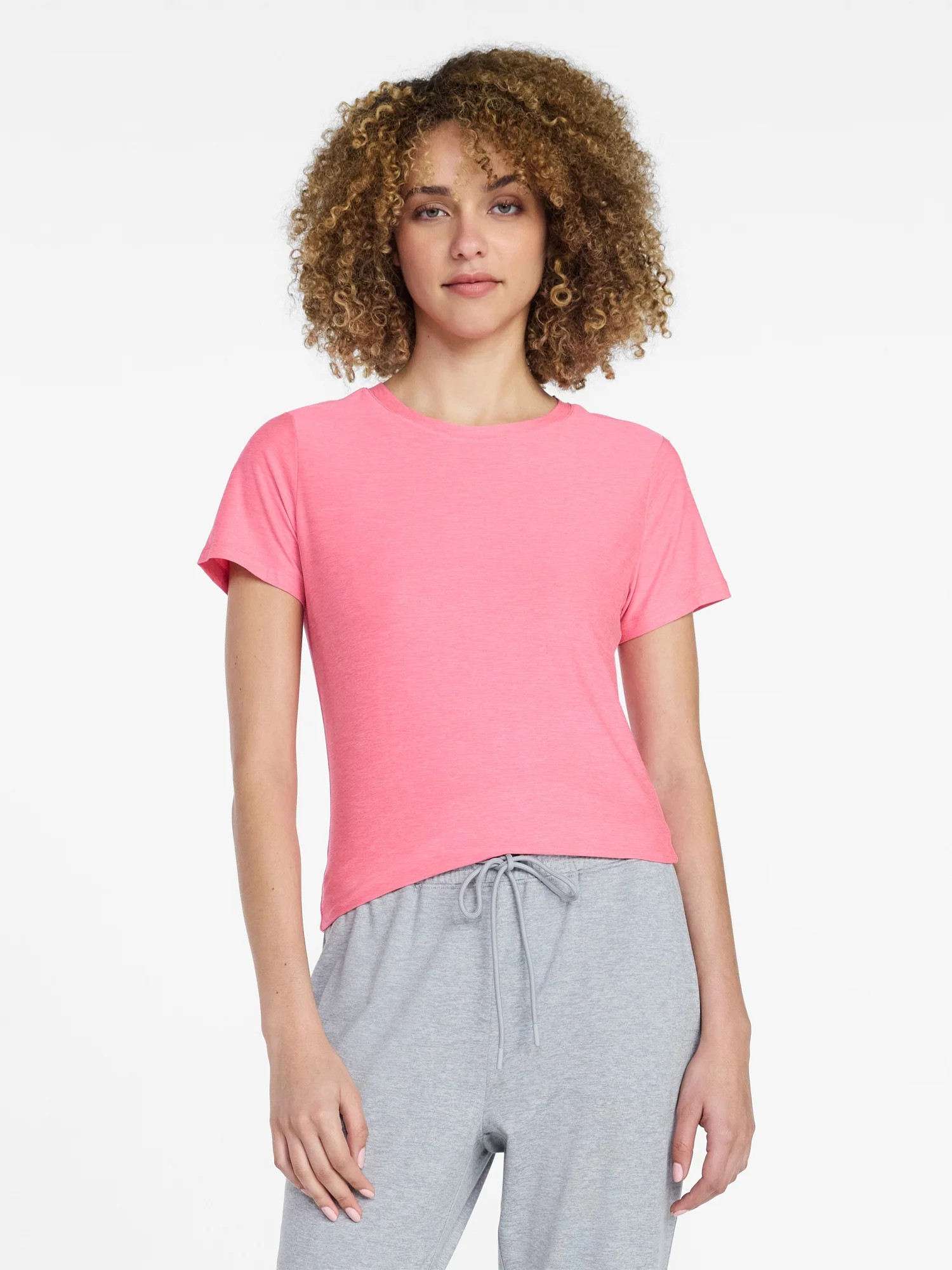 Athletic Works Women's and Women's Plus ButterCore Tee with Silvadur Finish, Sizes XS-4X | Walmart (US)