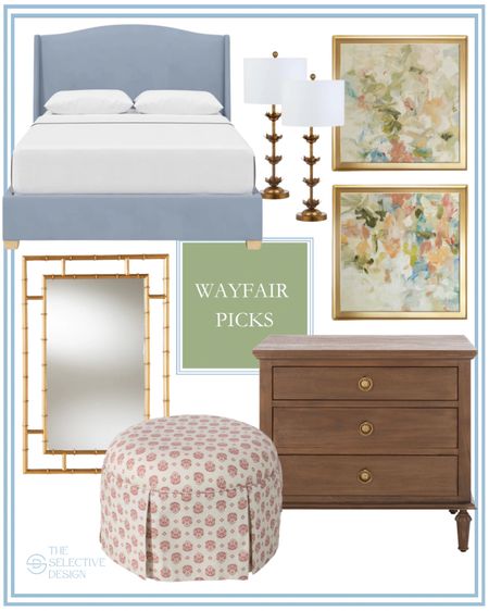 Wayfair home decor that we are loving 😍

Affordable home decor, traditional home decor, classic home decor, Grandmillennial home decor, bedroom decor, furniture, bed, blue bed, gold lamp, bamboo mirror, upholstered ottoman, affordable abstract wall art, framed wall art, colorful wall art, classic decor, beautiful home decor, living room decor, girls bedroom decor, Wayfair, southern home decor  

#LTKfindsunder100 #LTKhome