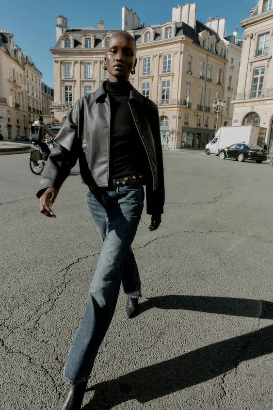 FAUX LEATHER JACKET | Zara US