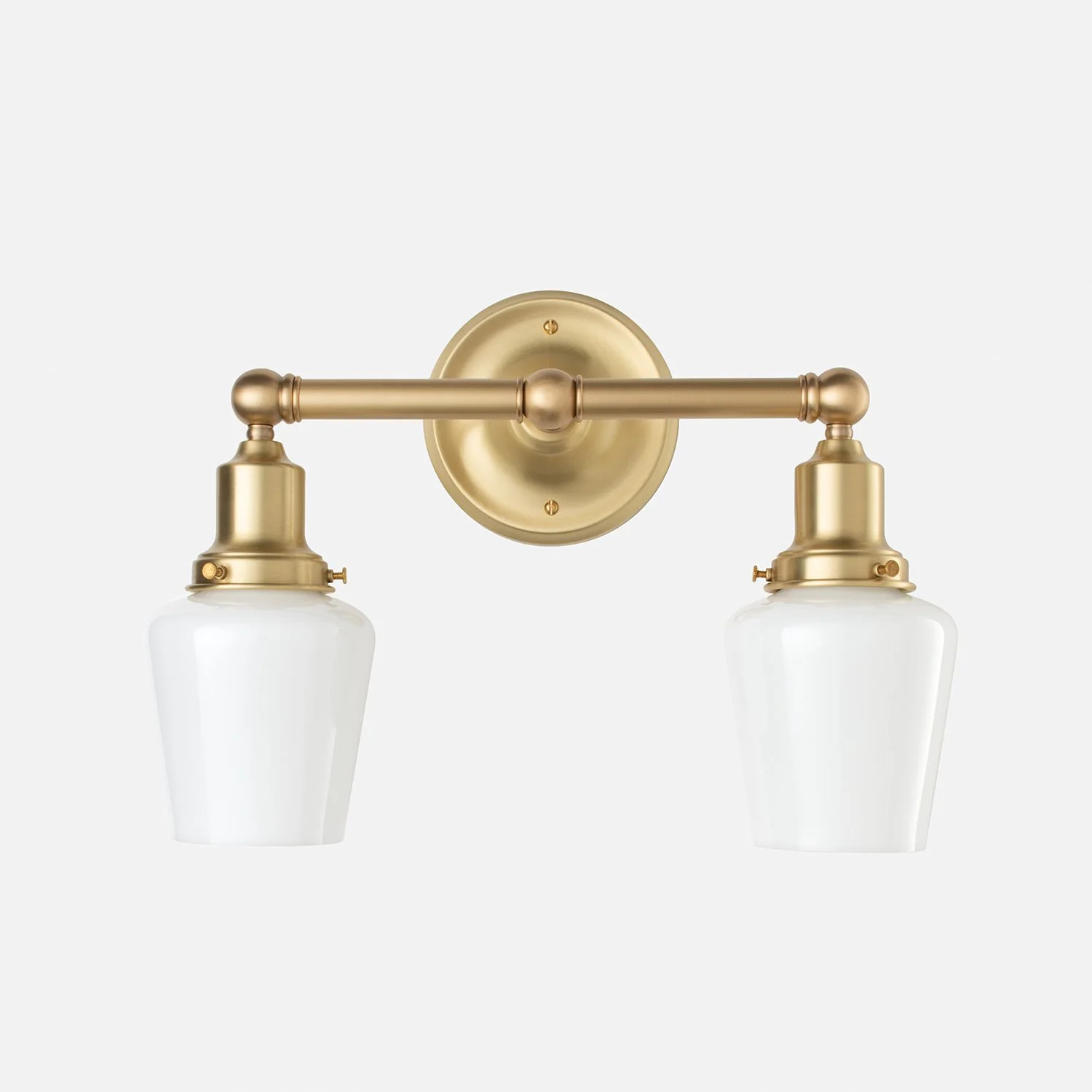 Irvine Double Sconce 2.25" | Schoolhouse