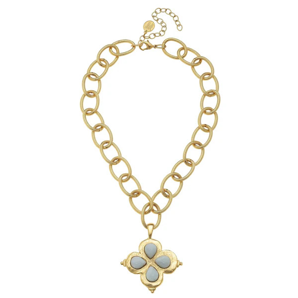 Stone Clover Necklace | Susan Shaw