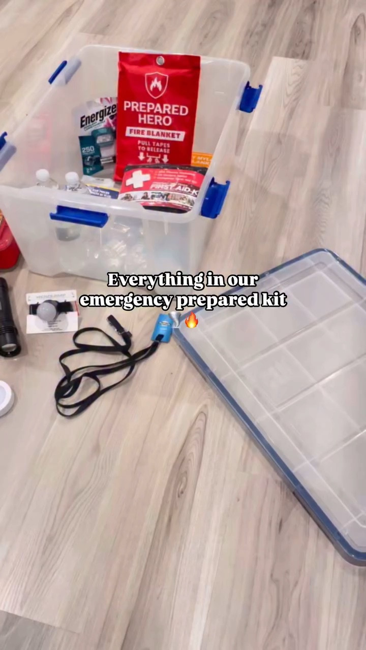 This is your sign to make (or update!) your emergency preparedness kit! We keep having crazy weather here in KC, and I finally got to it today. If you don’t know where to start, I have everything we put in ours on a list on Amazon!
#emergencypreparedness #tornadoalley #weatherpreparedness


#LTKHome #LTKFindsUnder50 #LTKSeasonal