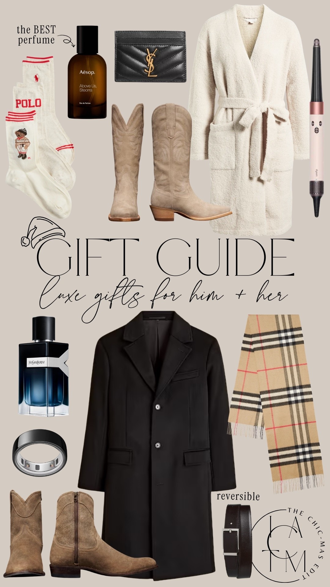 Gift guide: luxe gifts for him and her 

#LTKMens #LTKHoliday #LTKGiftGuide
