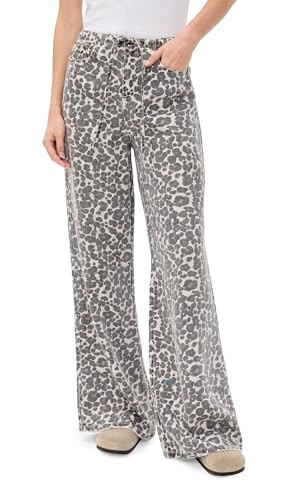 Splendid Women's Lounge Denim Leopard Jeans, Leopard Print, S | Amazon (US)