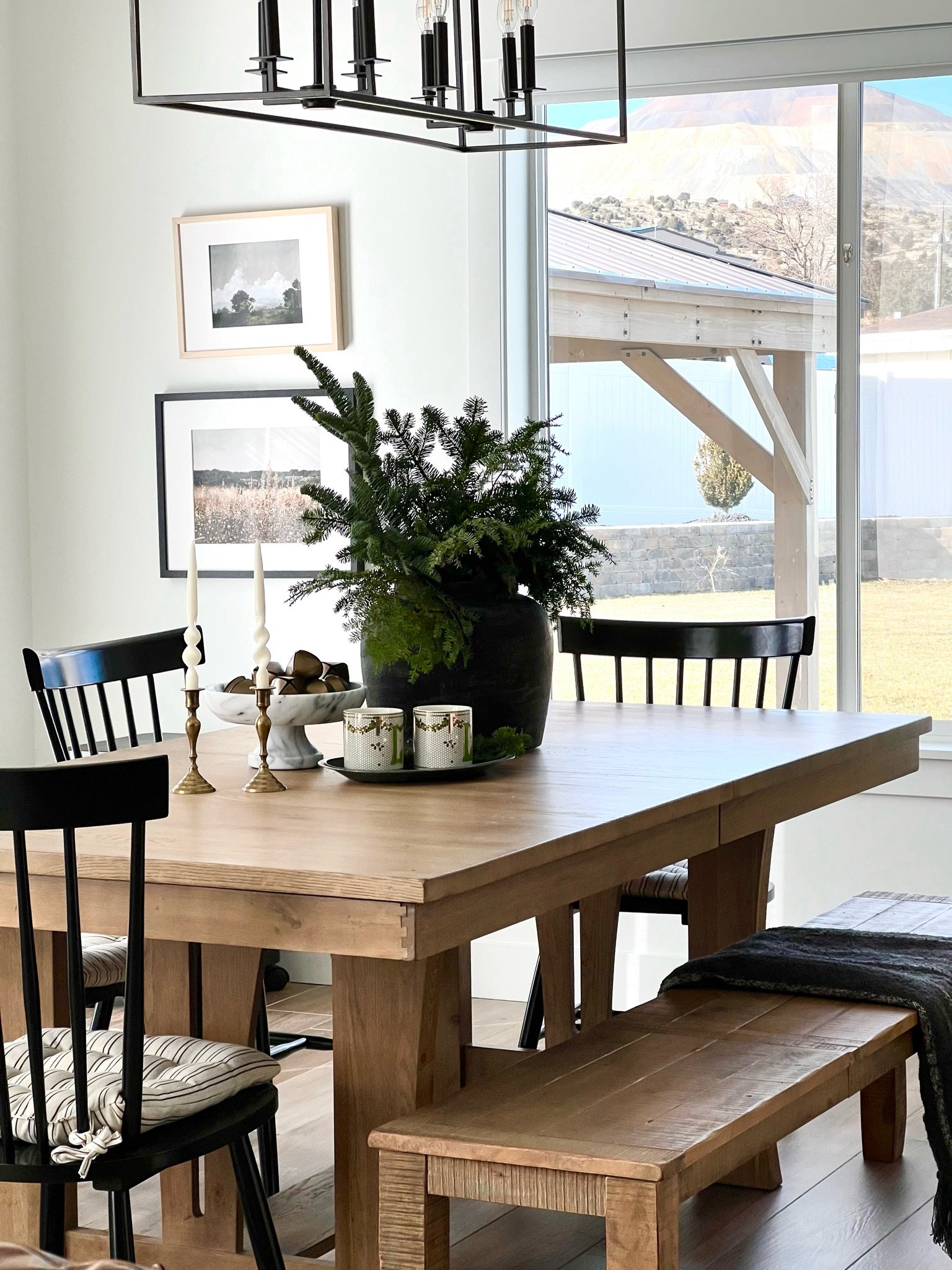 Dining table. Dining chairs. Throw. Vase. Bells. Candles. Monogram mugs. 

#LTKGiftGuide #LTKHoliday #LTKSeasonal