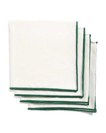 Made In Turkey 4pk Linen Bel Air Napkins | Global Home | Marshalls | Marshalls