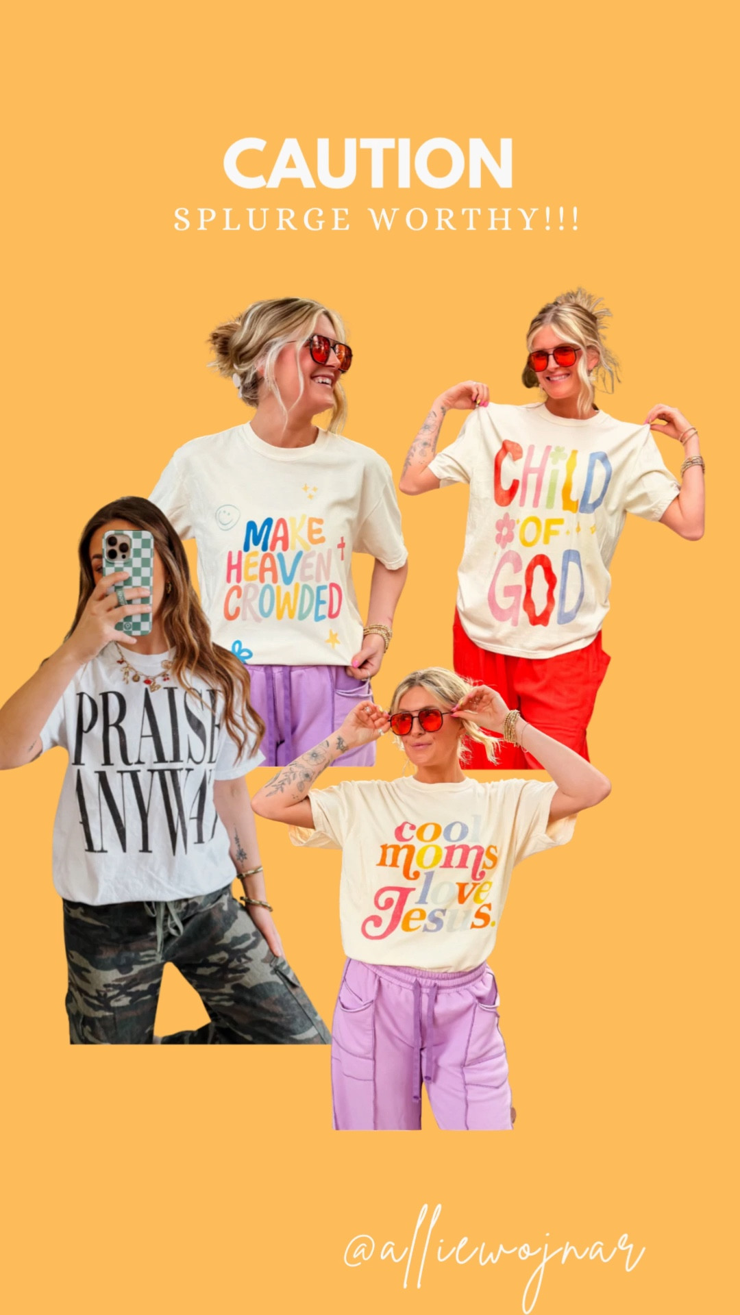 If I could scream JESUS IS SOOO GOOD, I would every second of the day. But these shirts definitely help get my point across❤️‍🔥

#LTKmomlife #LTKootd #LTKgrwm