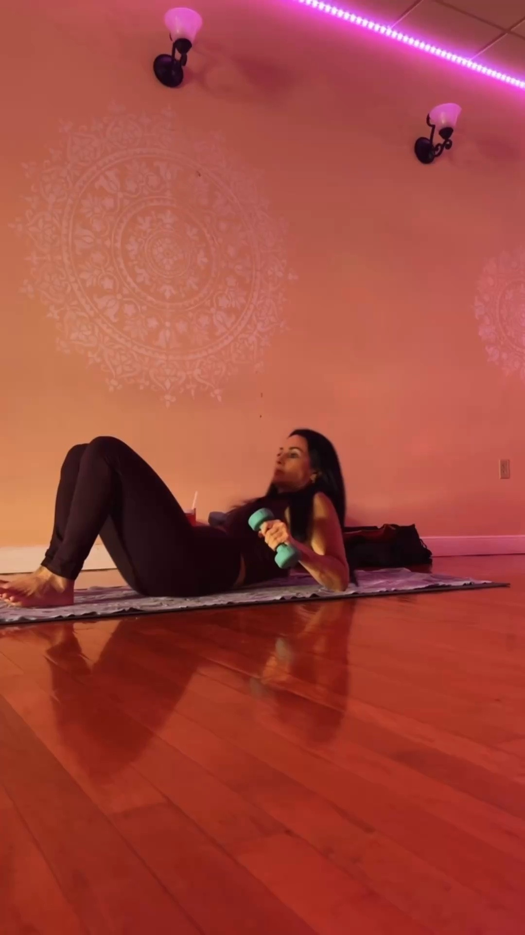 Fabletics set I wore to teach class 
Leggings and tank 

#LTKSaleAlert #LTKActive #LTKfitnessgoals