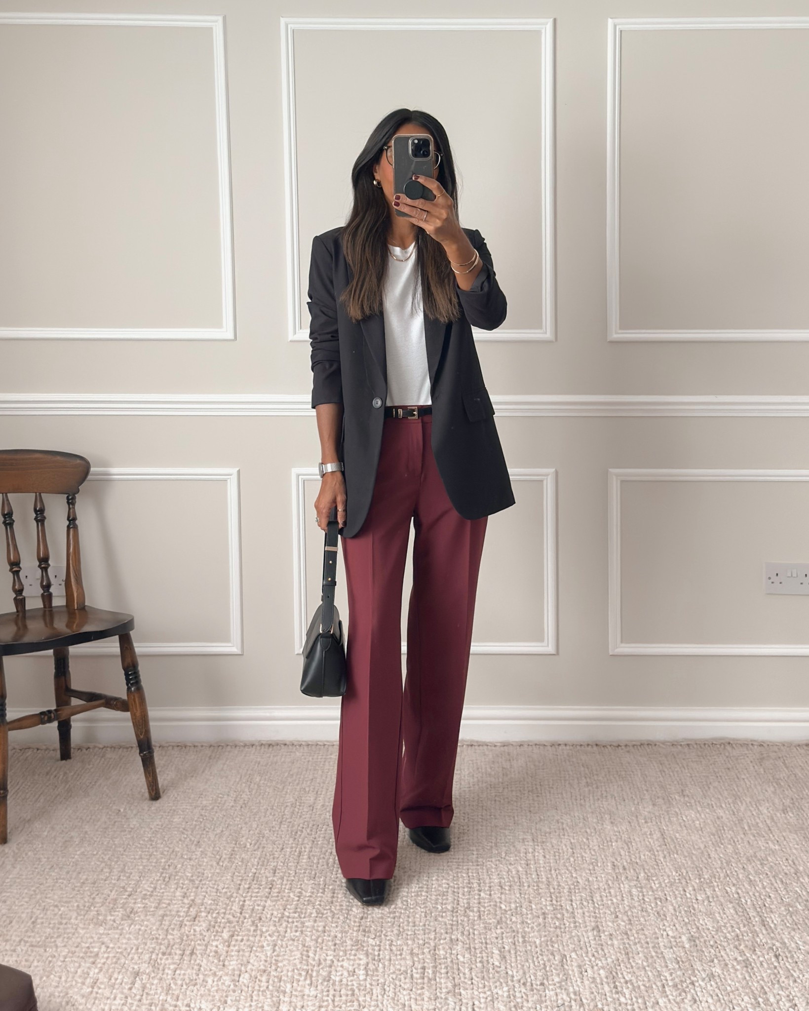 Blazer - I’ve had mine for a few years from H&M. Linking two for you that look the same.
Straight leg trousers - wearing my regular size - UK size 8
These also come in high waist that I’m also tagging for you.

#LTKautumn #LTKeurope