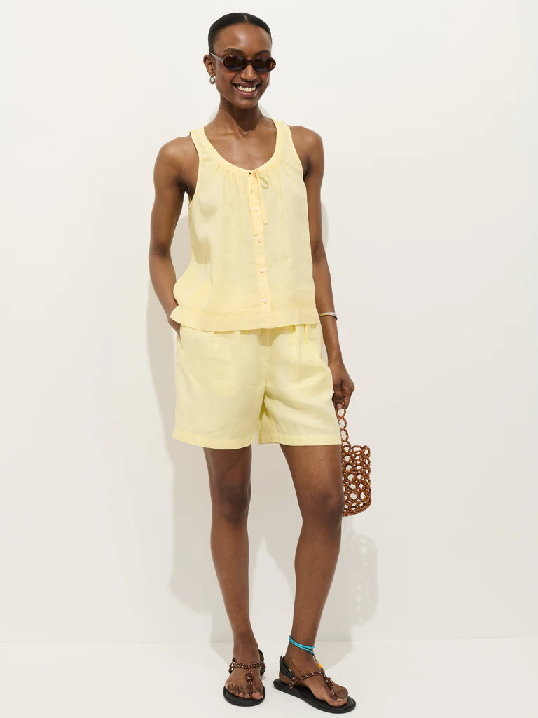 Hudson Short In Linen | Alex Mill