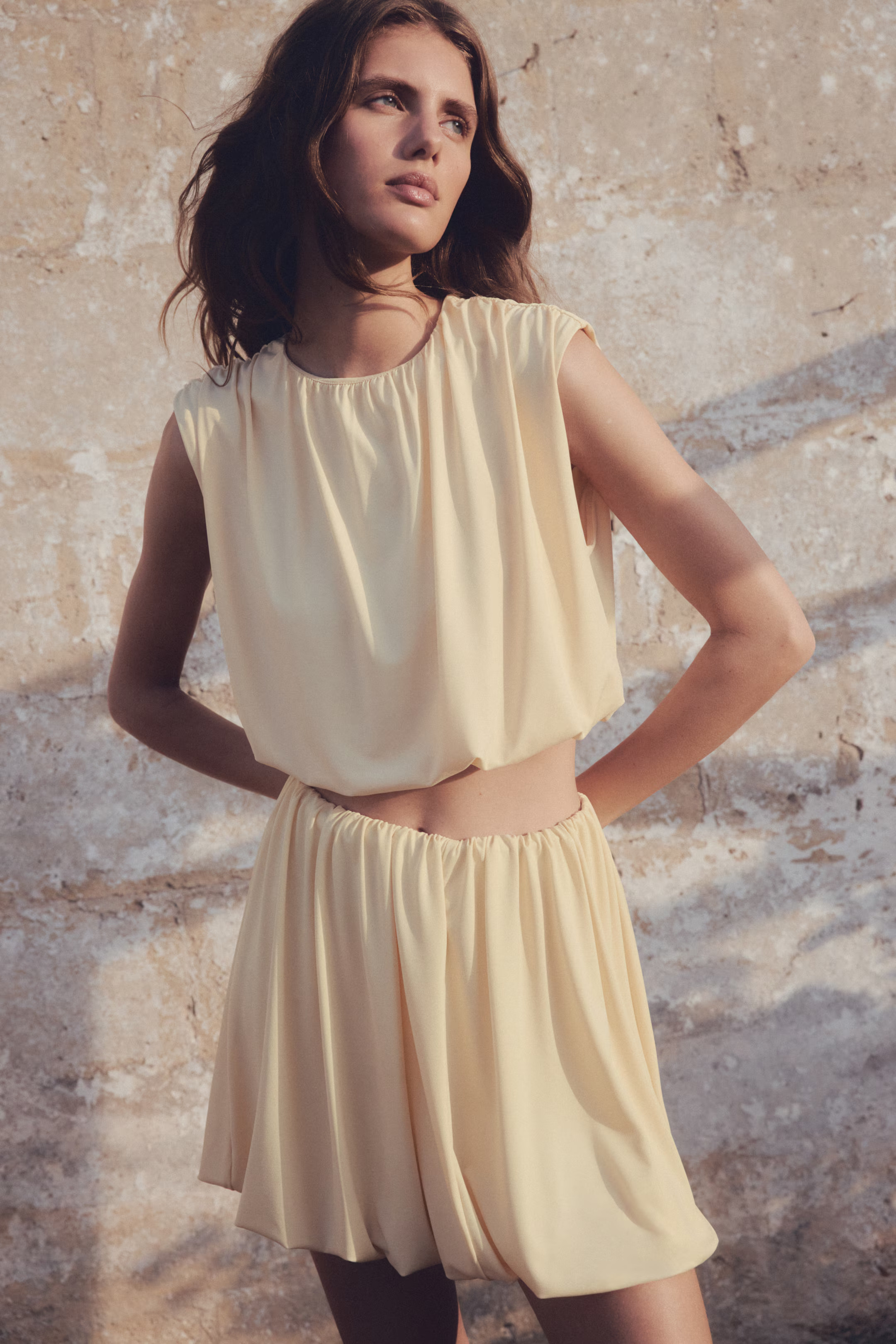 Bubble-Hem Mini Skirt | H&M (US + CA)