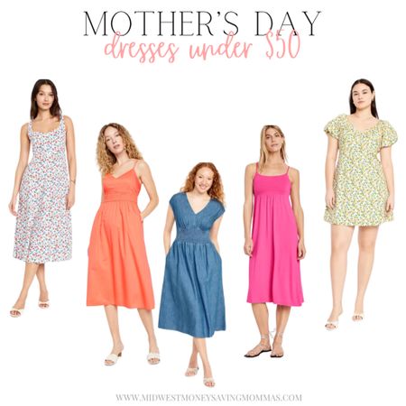 Mother’s Day dresses under $50 

Spring outfit  summer outfit  sundress  midi dress  Old Navy 

#LTKstyletip #LTKSeasonal #LTKfindsunder50