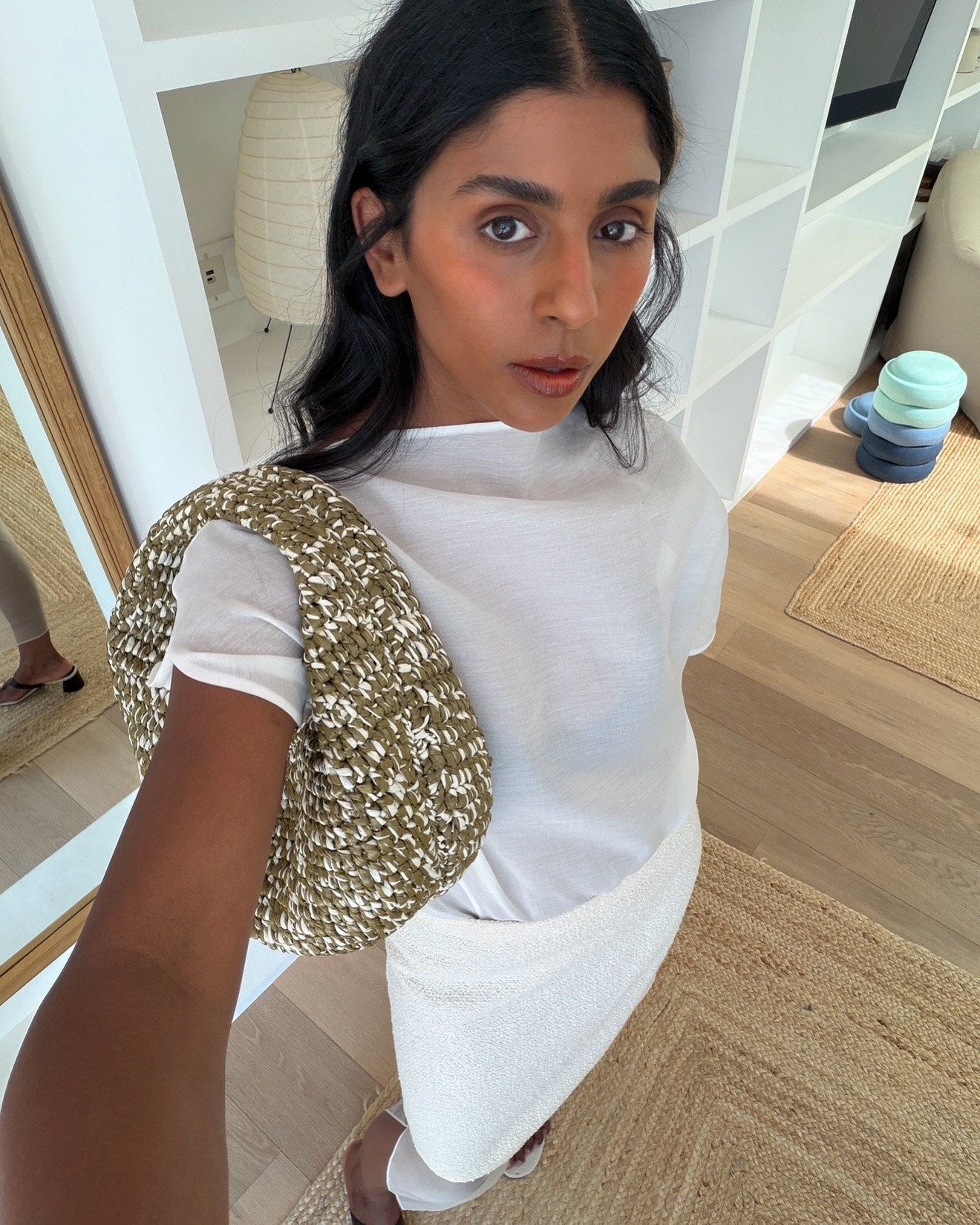 Barely there fabrics perfect for dinner in the heat - exclusive @khaite capsule collection for @netaporter