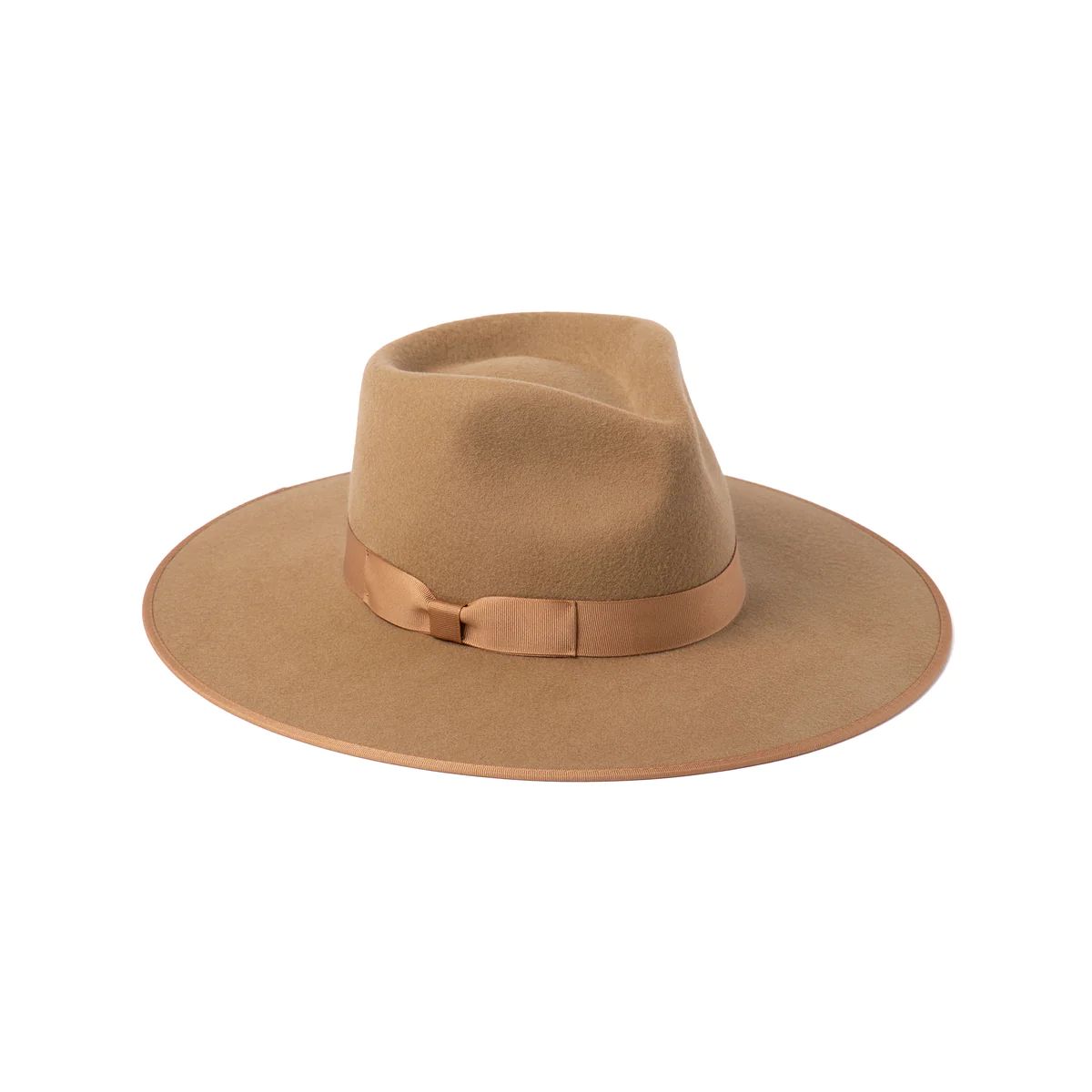 Teak Rancher Wool Felt Fedora Hat in Brown - Lack of Color US | Lack of Color