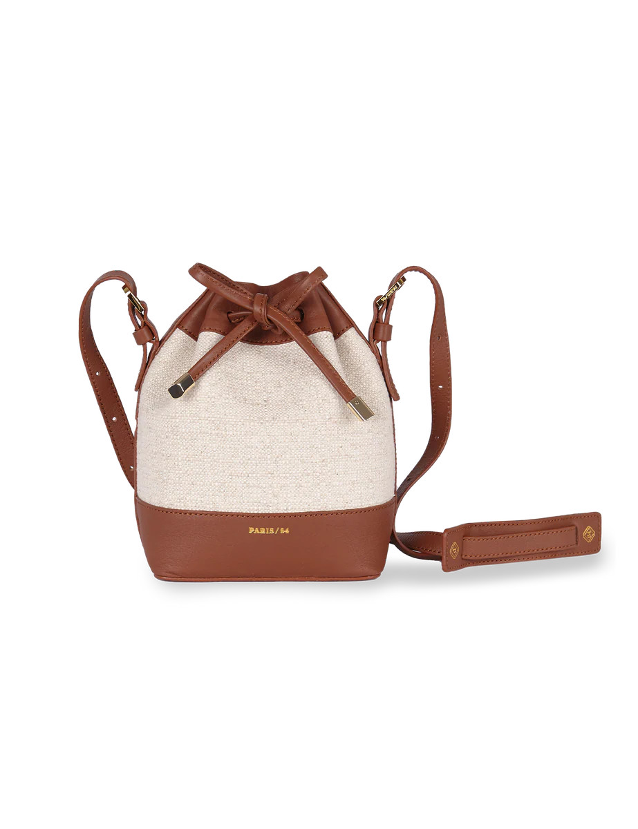 Baby Always Rafia & Chocolate Bag by PARIS/64 | PARIS/64
