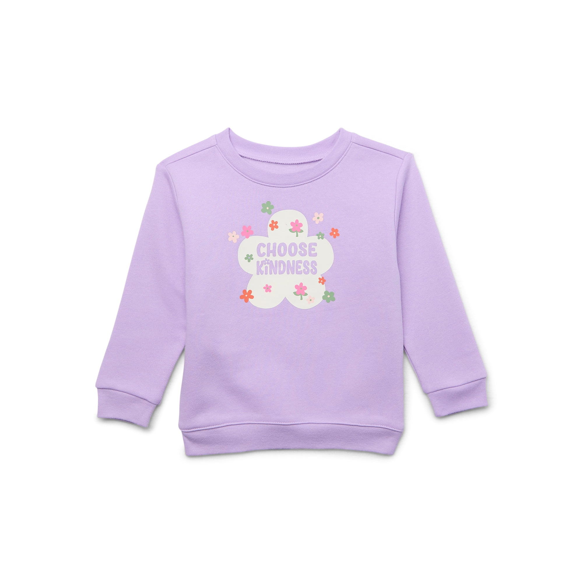 Garanimals Toddler Girl Graphic Fleece Sweatshirt, Sizes 2T-5T | Walmart (US)