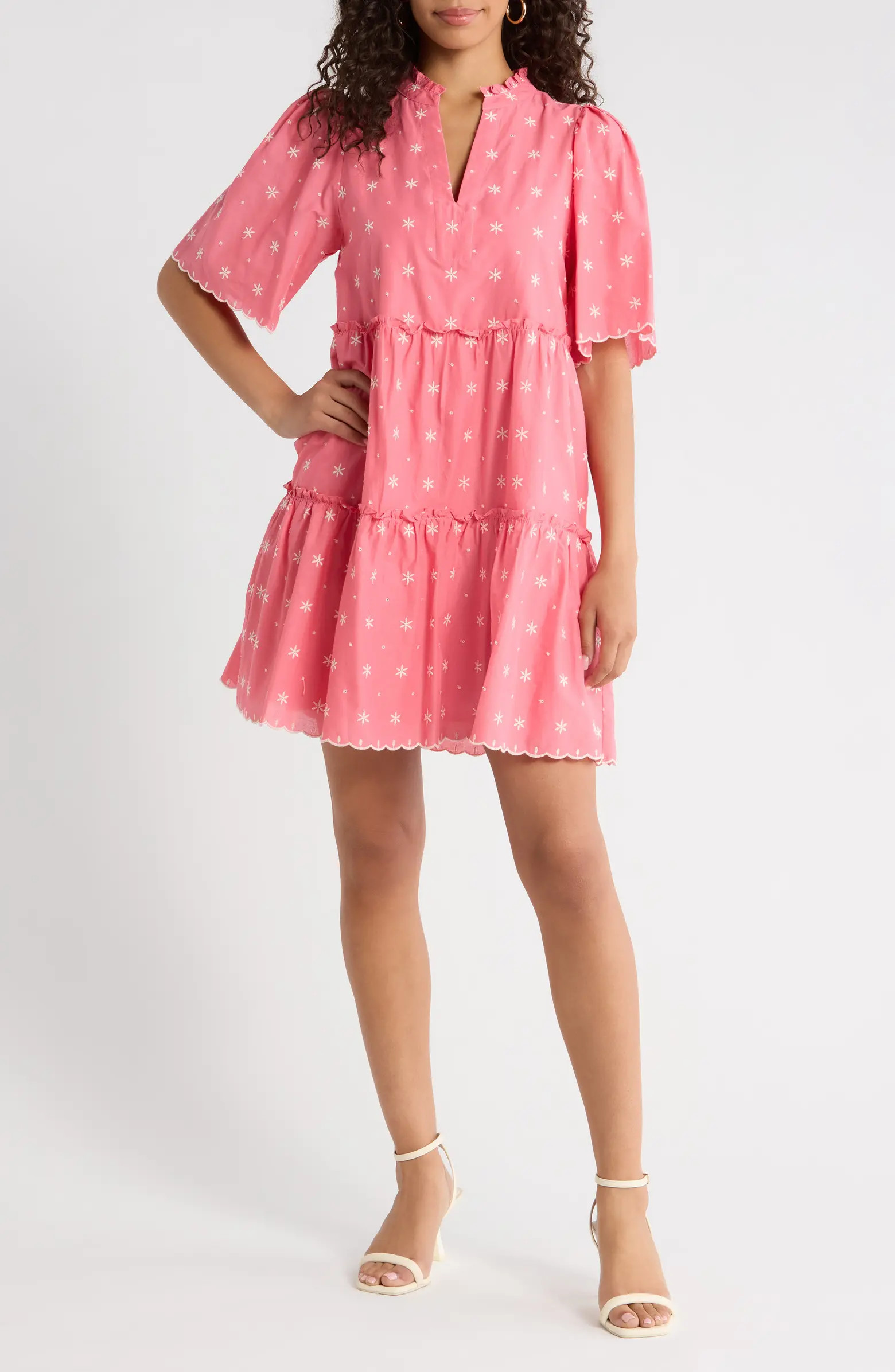SUGARLIPS Gibson Dixie Tiered Cotton Dress | Nordstrom | Nordstrom