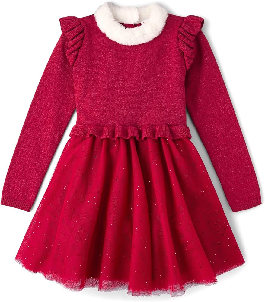 Gymboree,and Toddler Long Sleeve Sweater Dresses,Red Christmas,10 | Amazon (US)