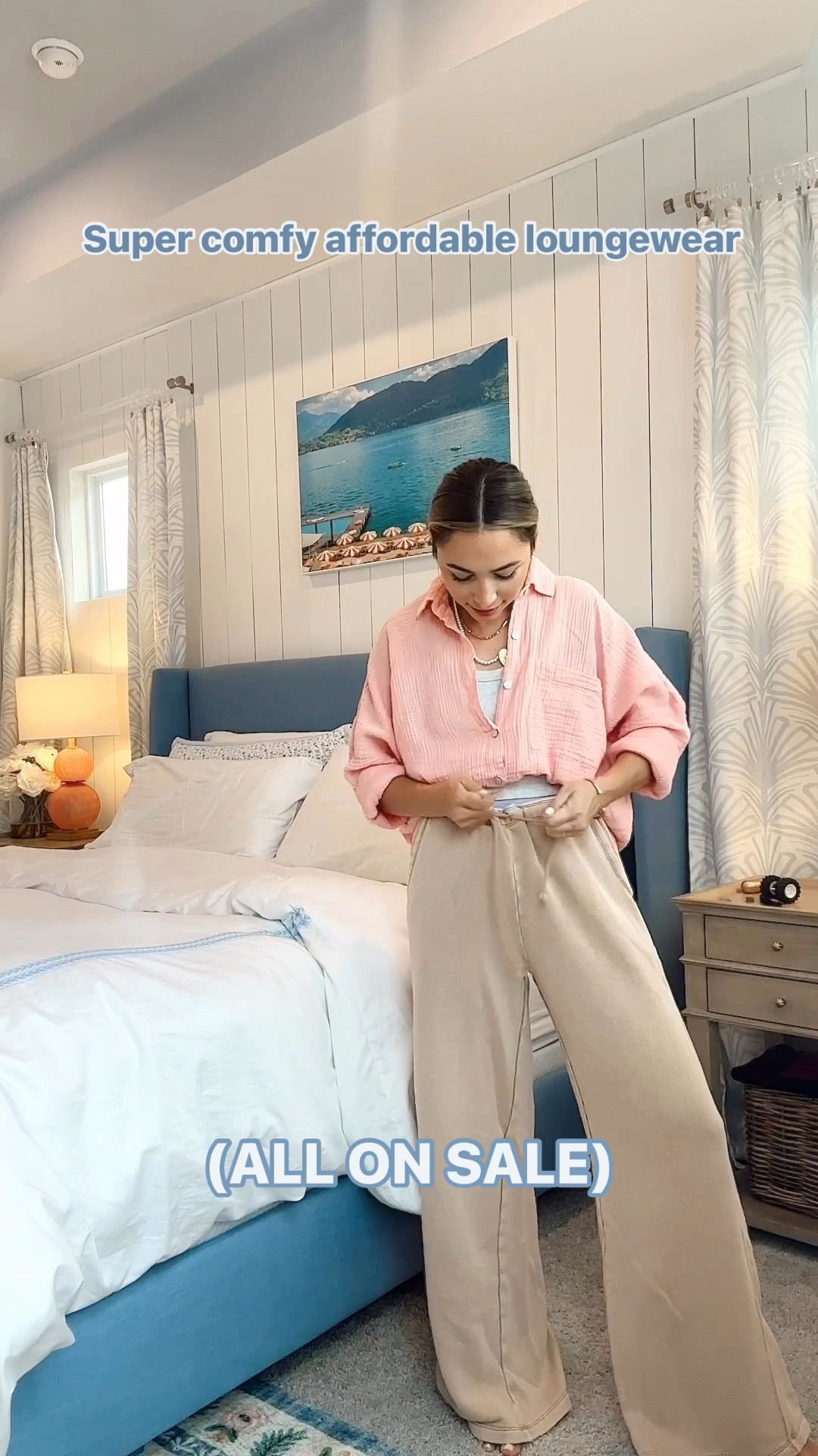 Loungewear on sale // summer outfits // affordable style // looks for less 

#LTKstyletip #LTKfindsunder50 #LTKsalealert