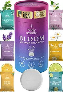 Body Restore Shower Steamers Aromatherapy 6 Pack – Easter Basket Stuffers, Easter & Birthday Gi... | Amazon (US)